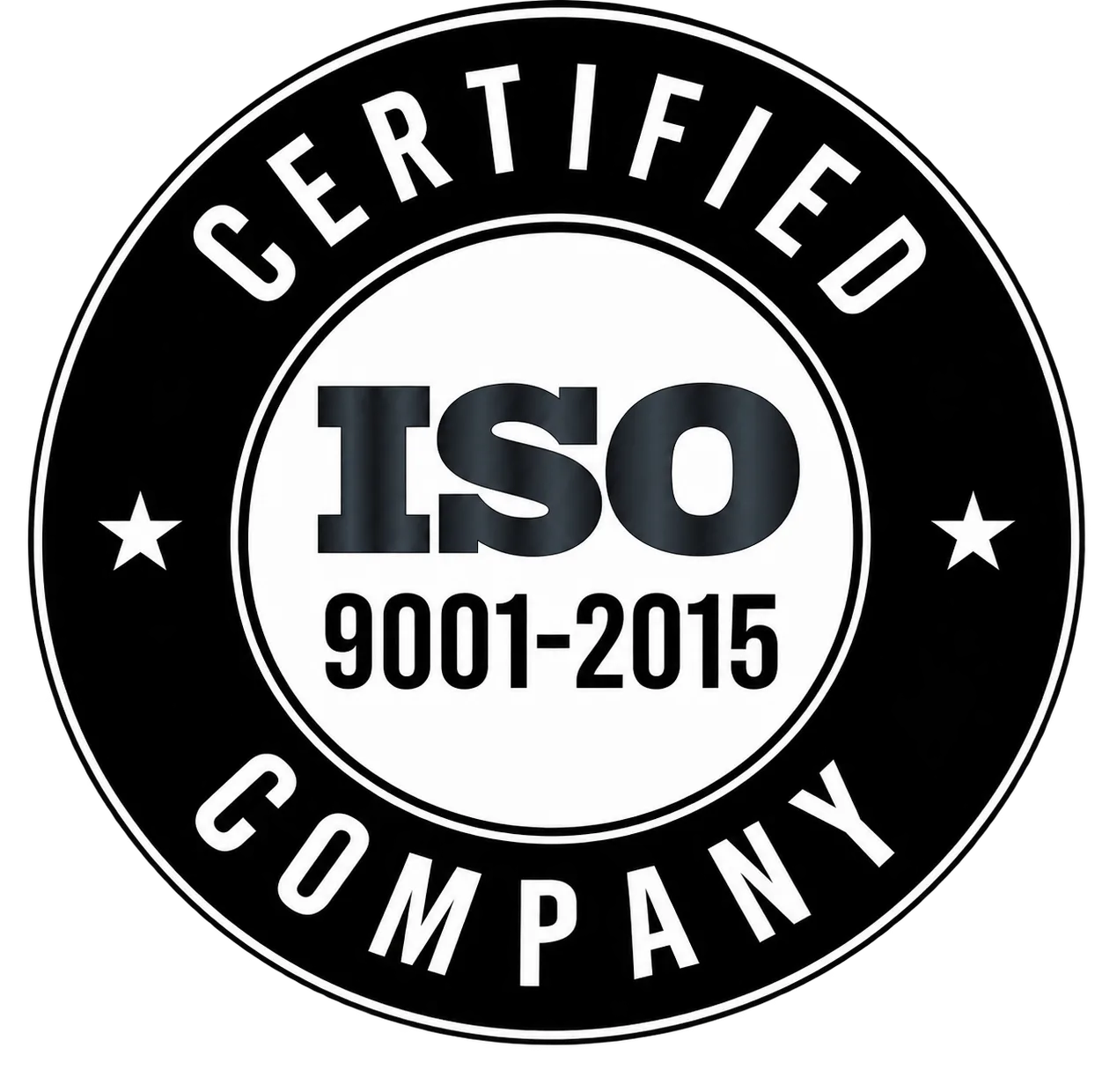 ISO 9001:2015 certification — held by our manufacturing partner, V P Mundada (Solapur)