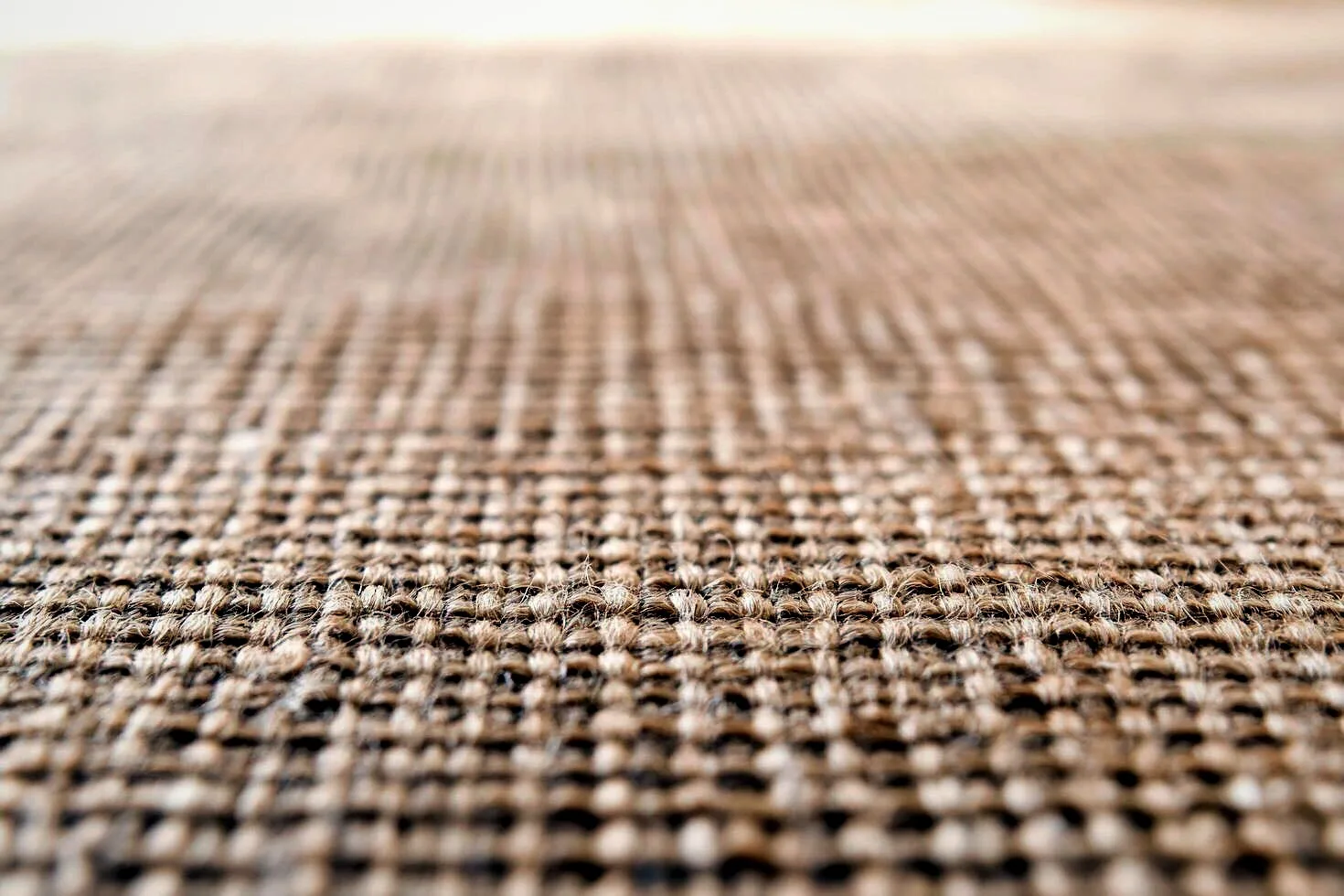 Close-up of woven textile texture
