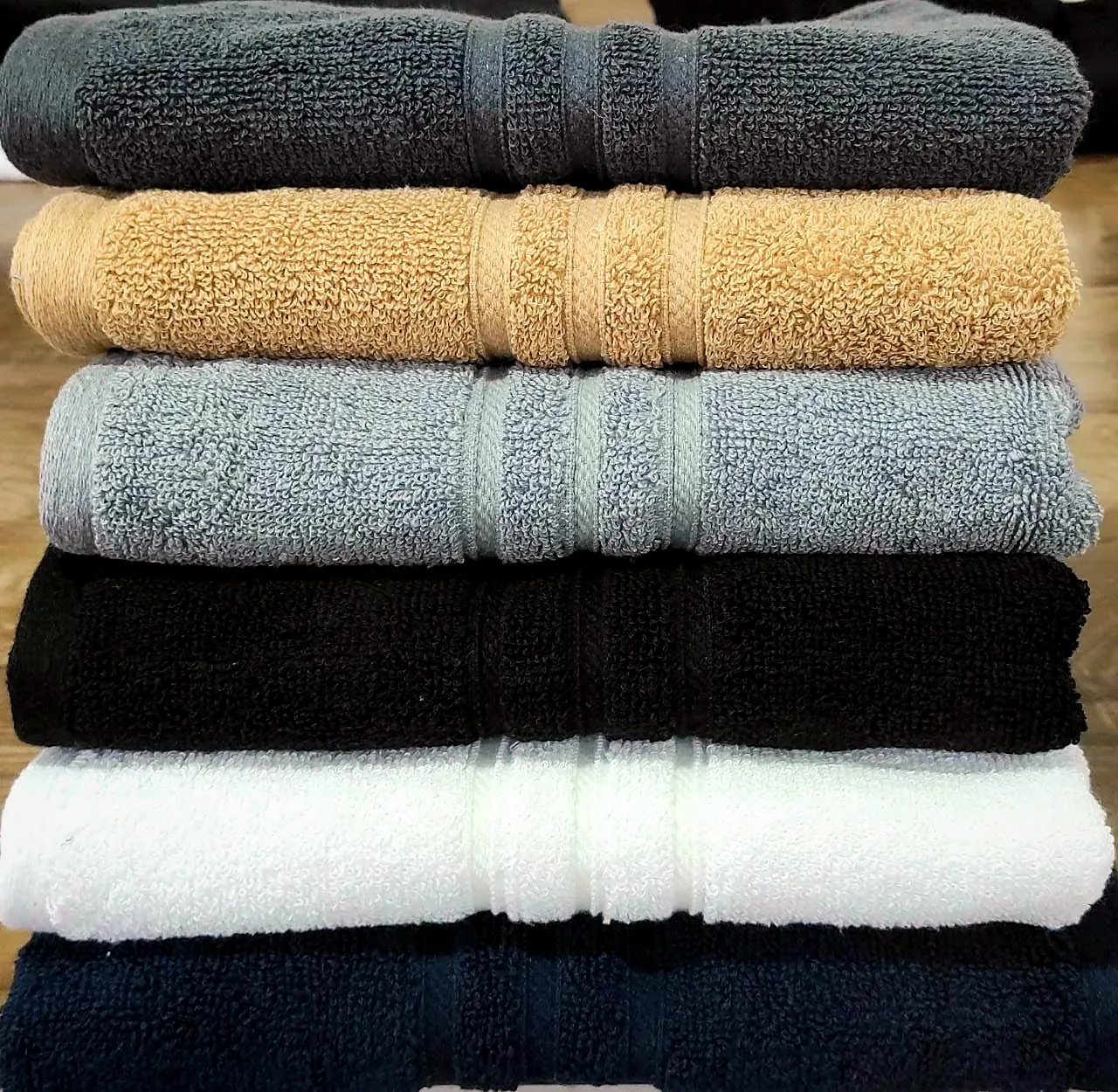 Greek Border Towel · 50 × 100 cm — view 2