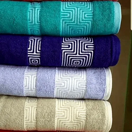Jacquard Cotton Towel — view 2